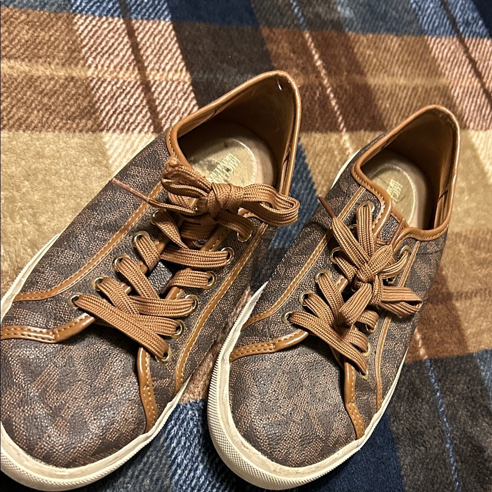 MICHAEL Michael Kors Brown Patterned Sneakers - image 11